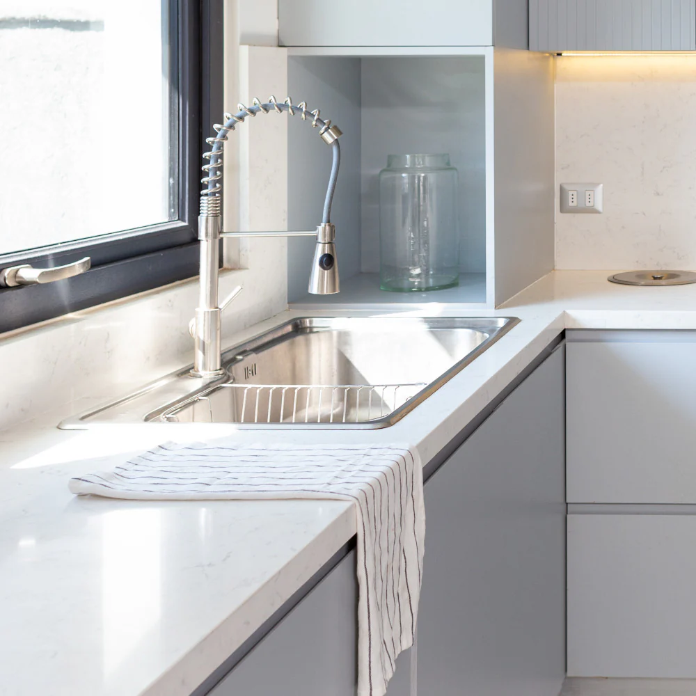 Lavaplatos Sobre Cubierta Acero Inox Big Aqua 1C FDV - Imagen 3