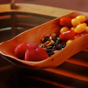 Ensaladera Madera Irregular Mini 20X13 Cm Milenaria Alerce