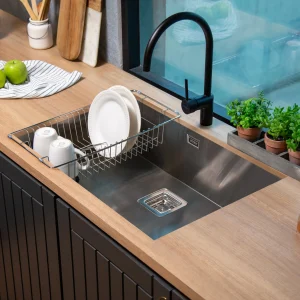 Lavaplatos Bajo Cubierta Acero Inox Deluxe Big Cubus FDV