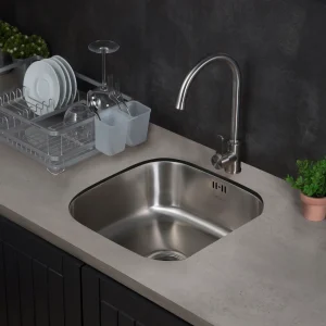 Lavaplatos Bajo Cubierta Acero Inox City Square FDV