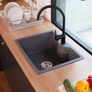 Lavaplatos Sobre Cubierta Granito Deluxe Tunez Small FDV