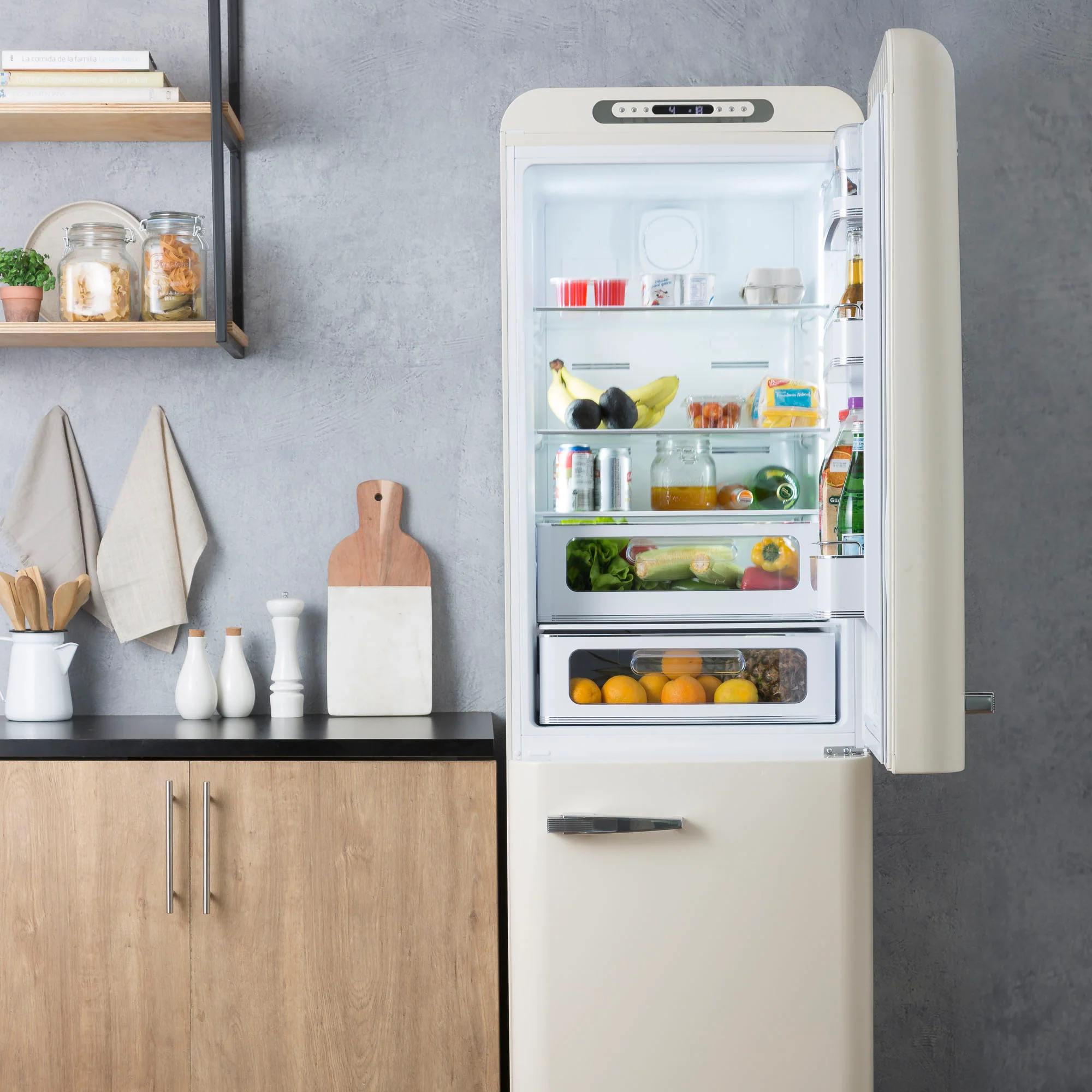 Refrigerador Bottom Freezer DX FAB32 331 Lts Smeg - Imagen 9