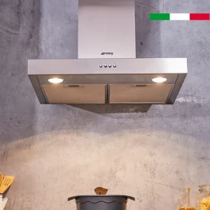 Campana de Pared KATE600EX 60 cm 612 m3/h Smeg