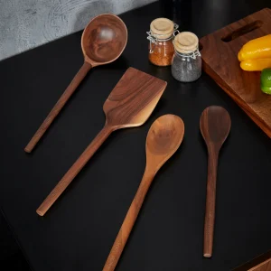 Set de Utensilios de Madera Rochester 4 Pzs