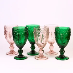 Set 6 Copas Mix Elefante Lua Home