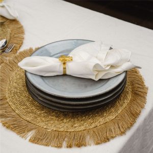 Set 4 Platos Fondo Cerámica 27,4cm Amalfi Simplit