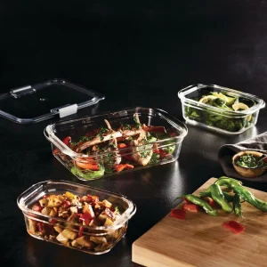 Set De 3 Contenedores Herméticos 1 x 473 Ml y 2 x 757 Ml Rubbermaid