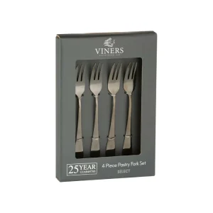 Set 4 Tenedores Select Grey Viners