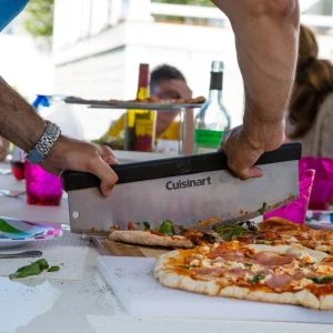 Cortador de Pizza Acero Inoxidable 15" Alfrescamore CPS-050 Cuisinart