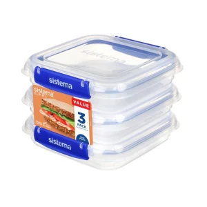 Set de 3 Contenedores de 520 ml