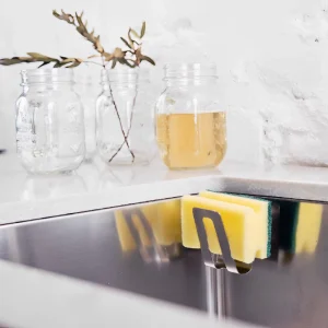 Soporte Esponja Happy Sinks Acero