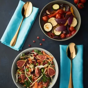 Set 2 Cucharas Para Servir Select Doradas Viners