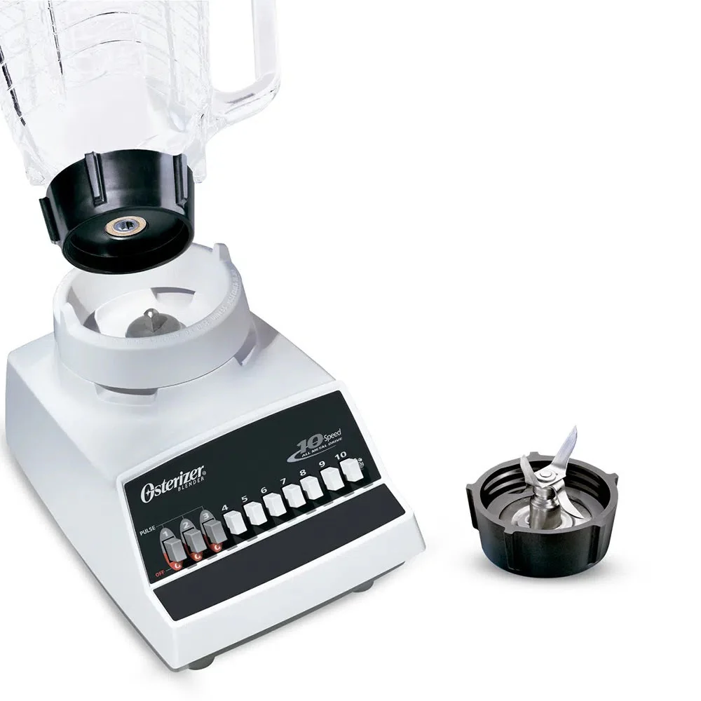 Licuadora De 10 Velocidades Blanca Oster - Imagen 3