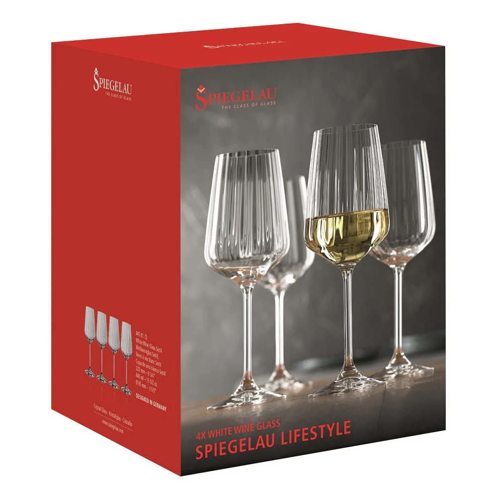 Set 4 Copas Vino Blanco Lifestyle Spiegelau - Imagen 2
