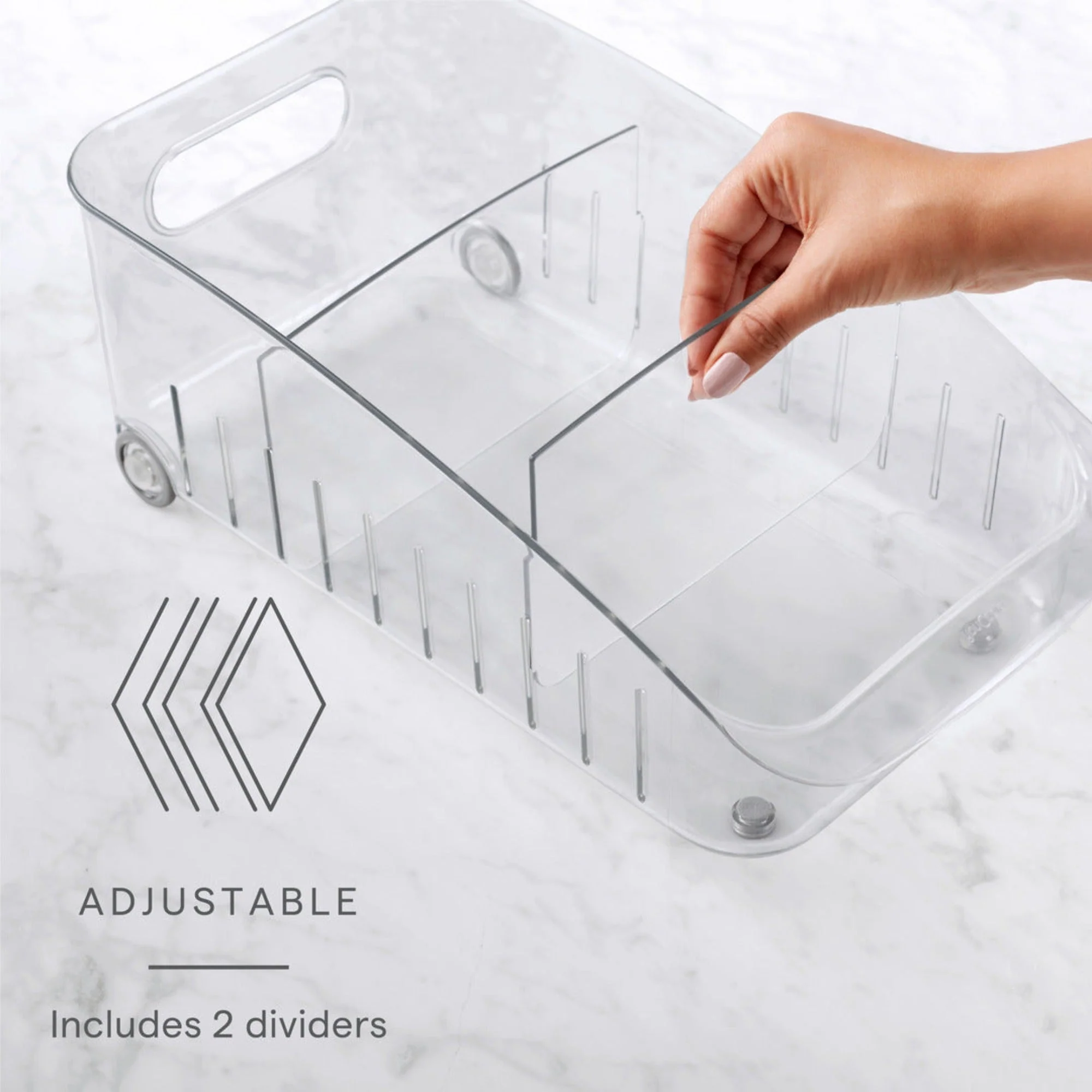 Organizador Alto con Ruedas Refrigerador Mediano - Imagen 4