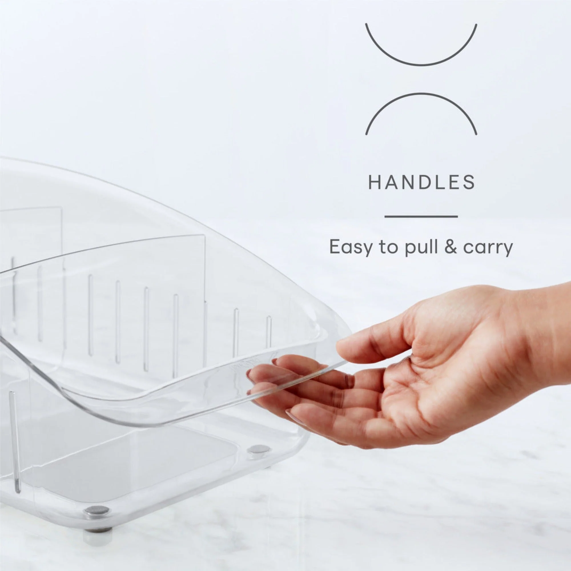 Organizador Alto con Ruedas Refrigerador Mediano - Imagen 2