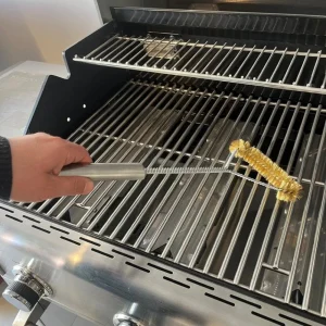 Cepillo Limpiador Parrillero 40 Cm Kinggrill.