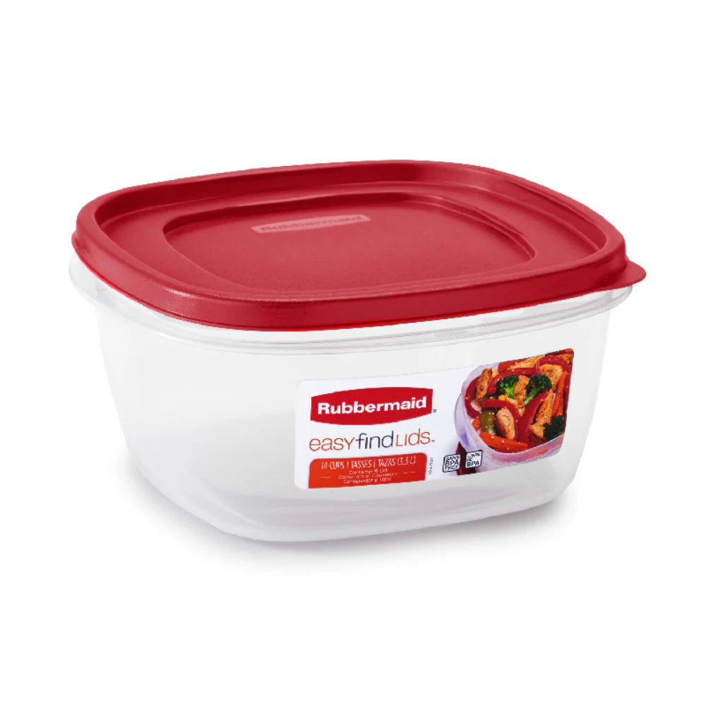 Set De 6 Contenedores Herméticos Easy Find Lids 3.3 Lts Rubbermaid - Imagen 2