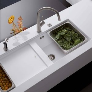 Lavaplatos Sobre Cubierta Cuarzo Prepstation D 150 Schock