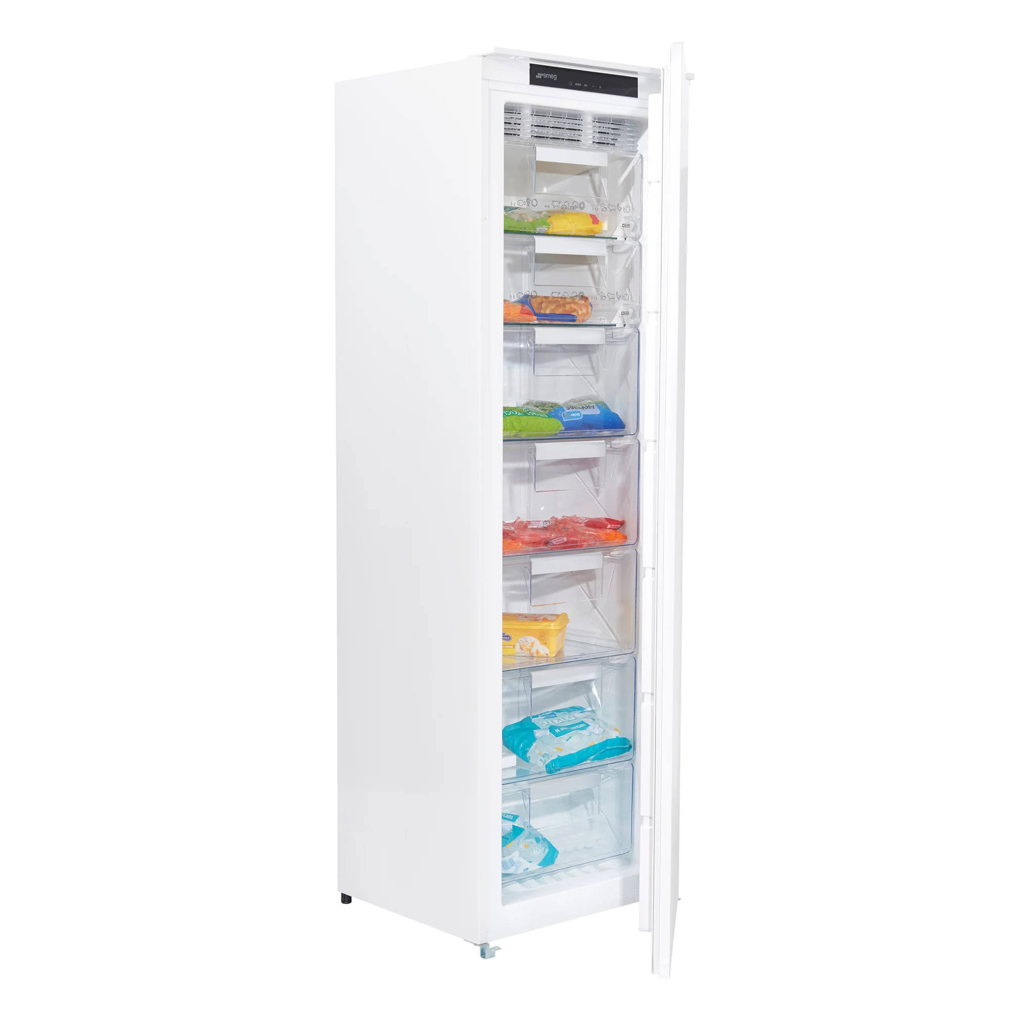 Freezers Empotrado S8F174NF 204 Lts Smeg - Imagen 4