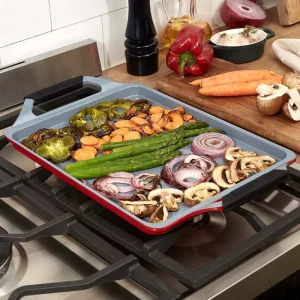 Set Sartén Grill + Bandeja Asadora Oroley