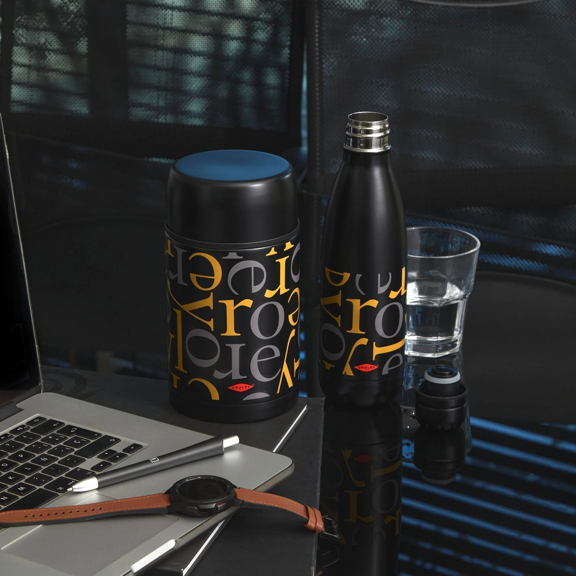 Set Letras Termo Comida + Botella Térmica Oroley - Imagen 3