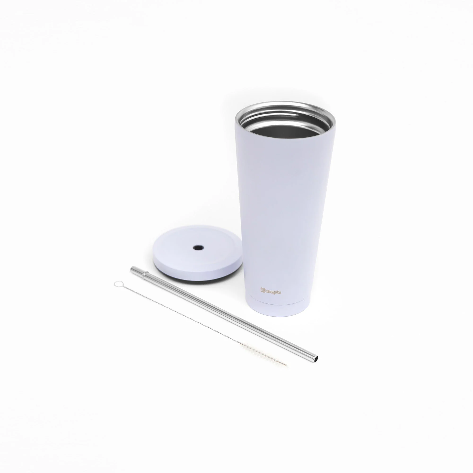 Vaso Térmico Tumbler 750ml Tapa y Bombilla Simplit - Imagen 9