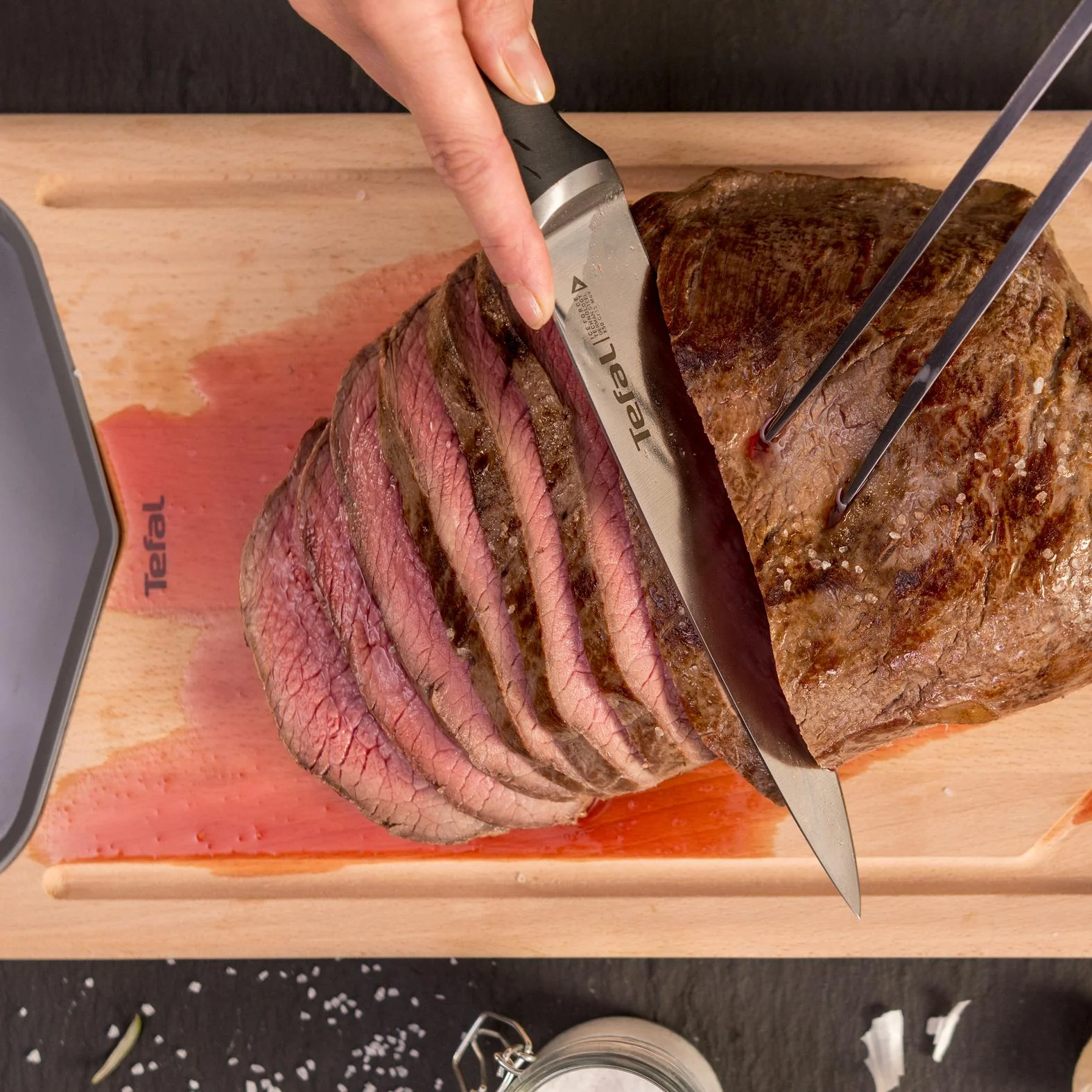 Cuchillo Chef Ice Force 20 Cm Tefal - Imagen 2