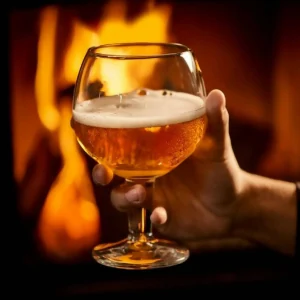 Set 4 Vasos de Vidrio Artisan Belgian Beer