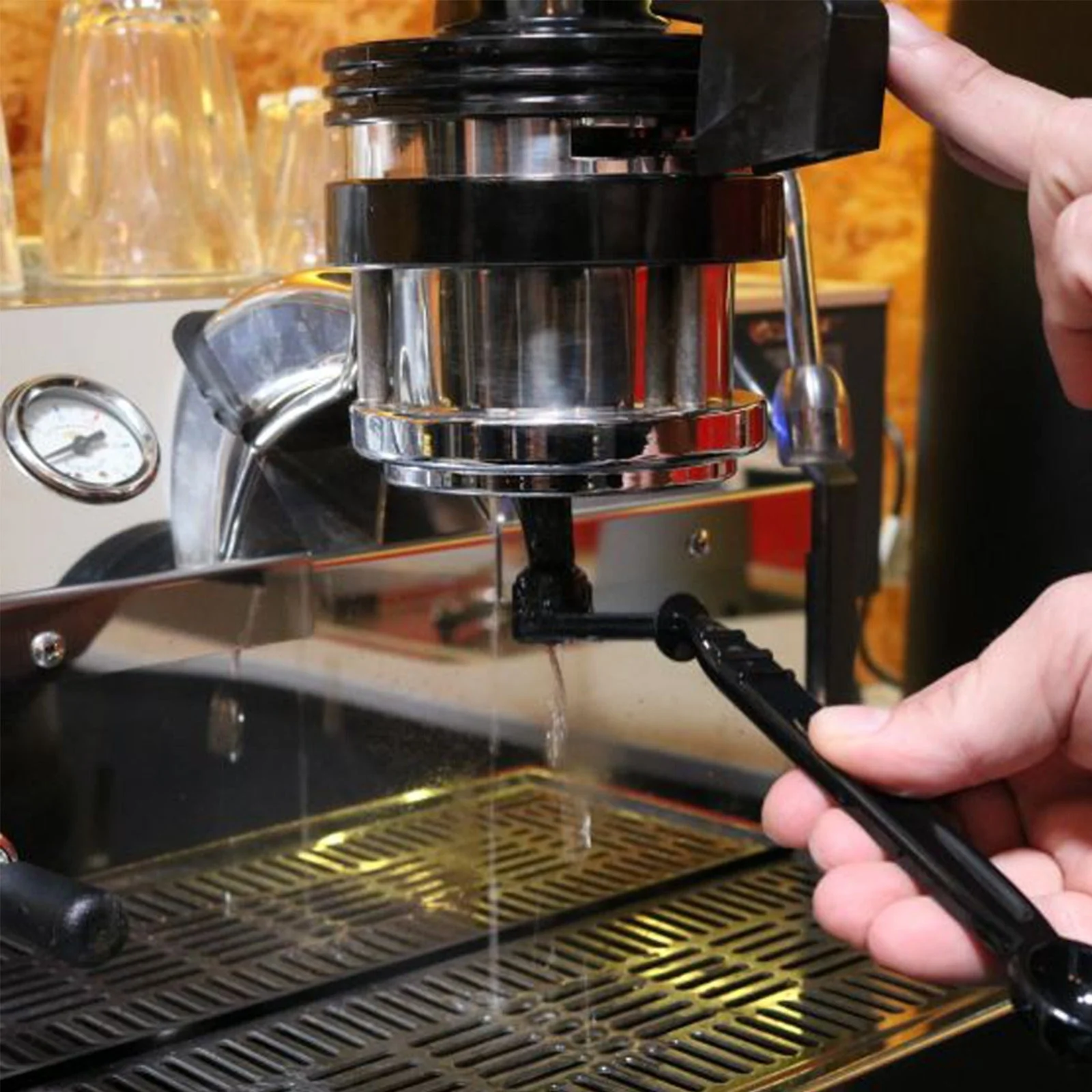 Coffee Group Head Brush Rhino