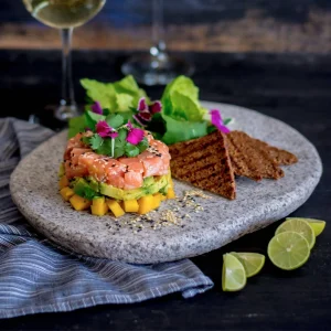 Plato de Piedra Plano Grande