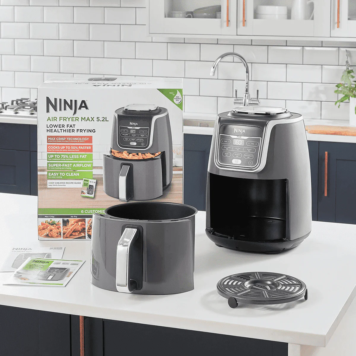 Freidora De Aire MAX 5.2 Lts Ninja - Imagen 3