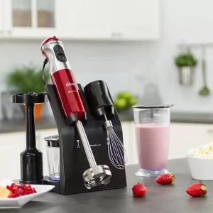 Batidora Inmersión Cuchilla Quad + Accesorios FPSTHB5103R Oster