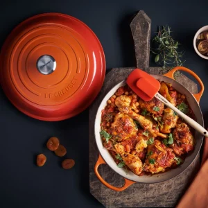 Cacerola Baja Hierro Esmaltado 30 Cm Le Creuset