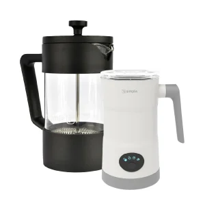 Pack Cafetera Francesa + Espumador 4 En 1 Simplit