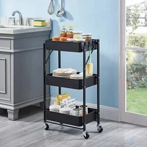 Carro Organizador Plegable De 3 Niveles Santú Home & Deco