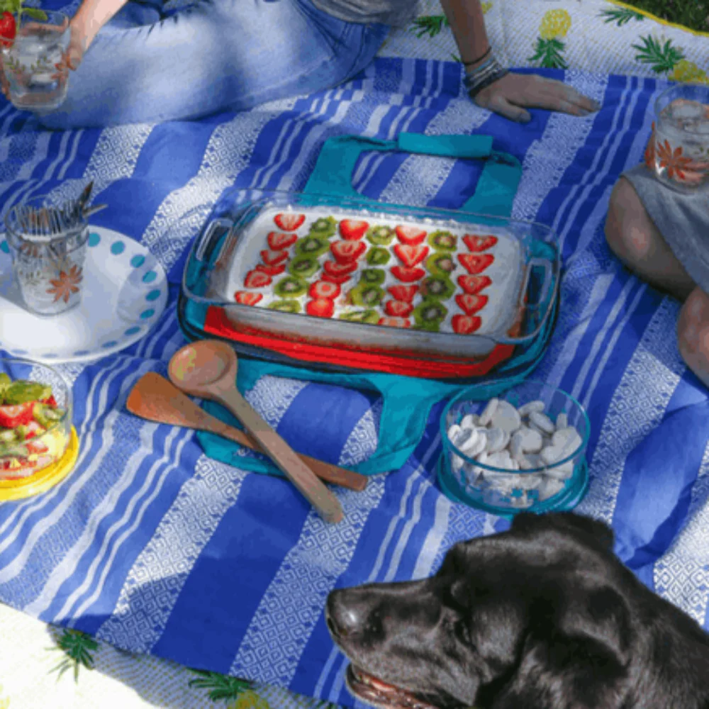 Contenedor Rectangular Con Asas Y Tapa 2.8 Lts Pyrex - Imagen 3