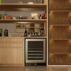 Cava De Vinos Pemium Climatizada Bizona 46 Botellas Bacool