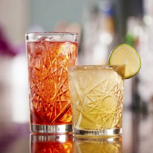 Set 4 Vasos Cortos Hobstar