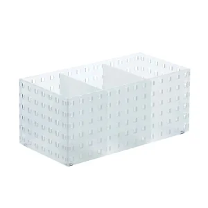 Canasto Organizador con 2 Divisores 28 x 14 cm