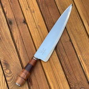 Cuchillo Parrillero Artesanal Mango Madera