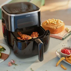 Airfryer Serie 3000 XL Con Ventana Digital 5.6 Lts Philips