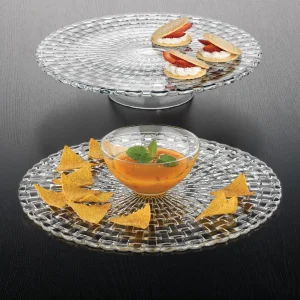 Plato Torta y Chip and Dip