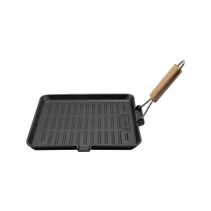 Sartén Grill Cuadrado con Vaciador 28 Cm