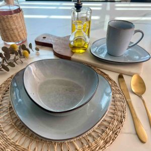 Juego de Loza Royal 16 Pzs Vajilla Cerámica Decoexpress