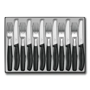 Set Cuchillos y Tenedores Swiss Classic 12 Pzs