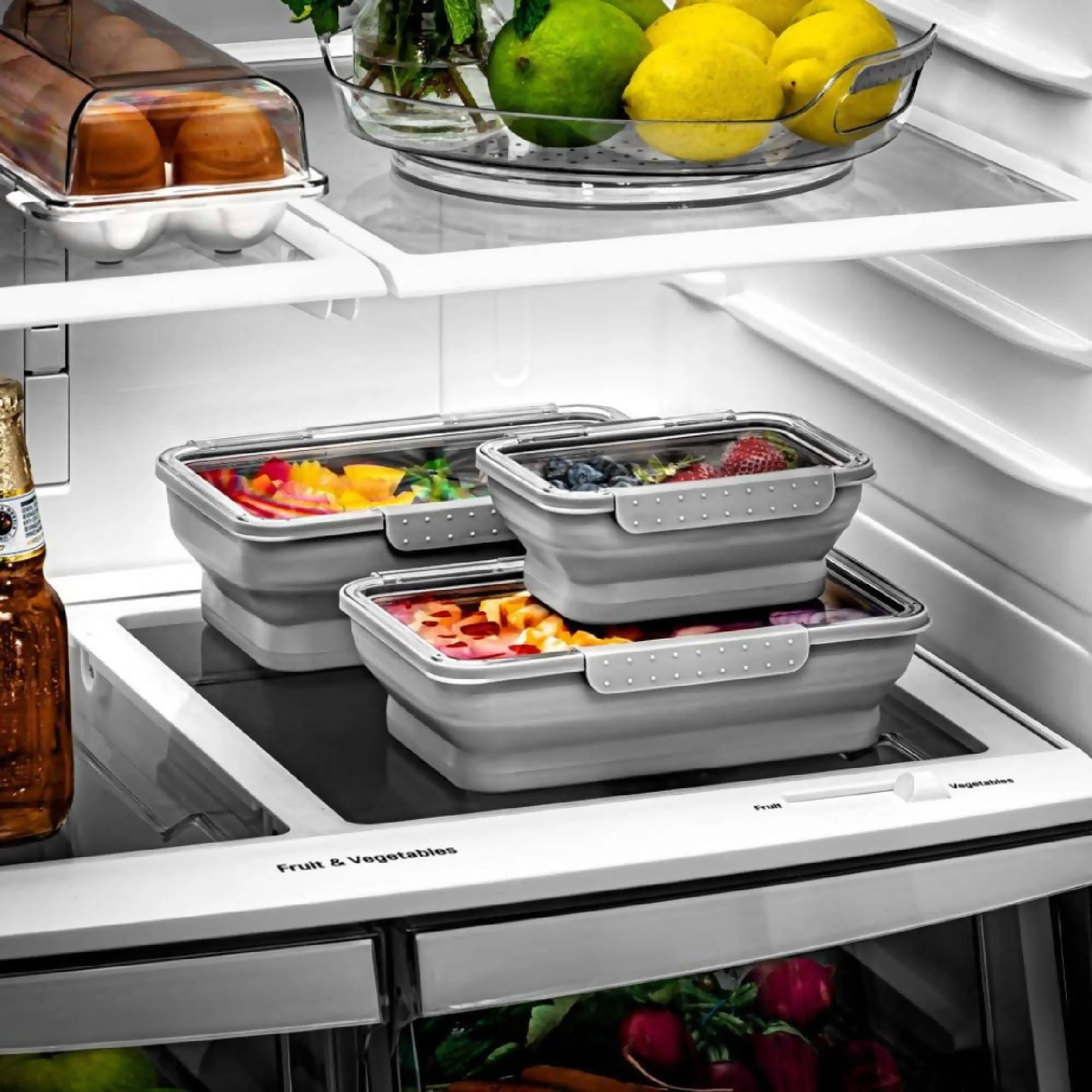 Contenedor Silicona Plegable Chico - Imagen 2