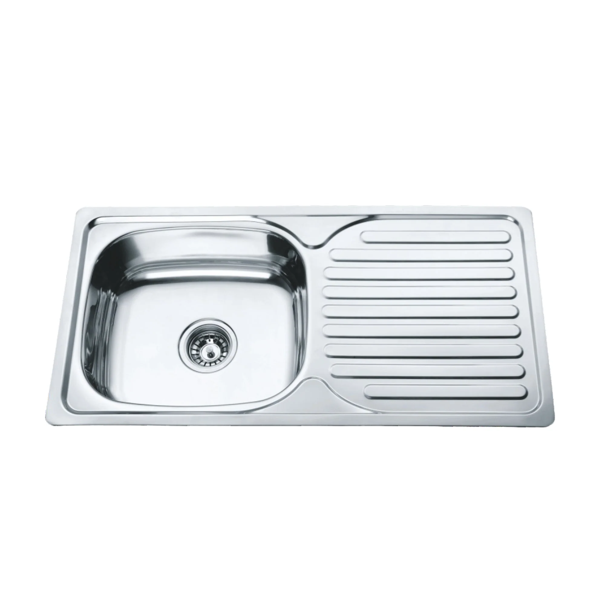 Lavaplatos Sobre Cubierta Acero Inox Urban Single FDV - Imagen 2