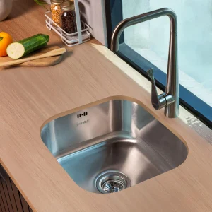 Lavaplatos Bajo Cubierta Acero Inox Cubus 1C FDV