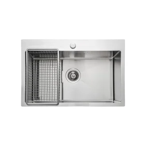 Lavaplatos Sobre Cubierta Acero Inox Deluxe Smart FDV